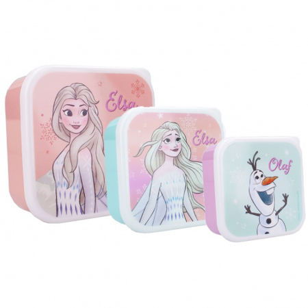Slika Disney's Fashion® Škatlica za prigrizke (3in1) Frozen II Let's Eat