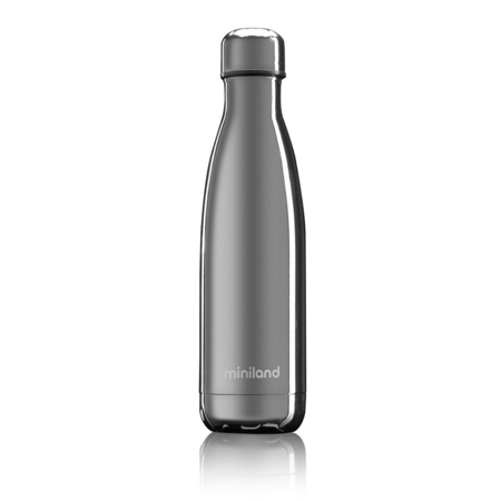 Slika Miniland® Termo steklenička Deluxe Silver 500ml