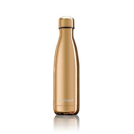 Slika Miniland® Termo steklenička Deluxe Gold 500ml