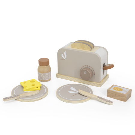 Immagine di Label Label® Tostapane in legno Nougat