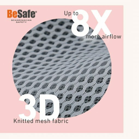 Besafe® Otroški avtosedež iZi Go Modular X2 i-Size (40-75 cm) - Anthracite Mesh