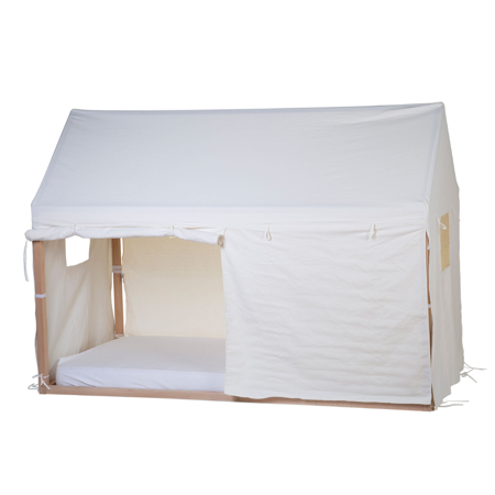 Childhome® Prevleka za posteljni okvir hiška White 90x200