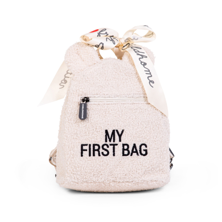 Slika Childhome® Otroški nahrbtnik 'MY FIRST BAG' Teddy Off White