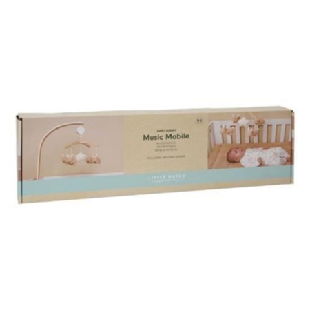 Slika za  Little Dutch® Glazbeni vrtuljak Baby Bunny