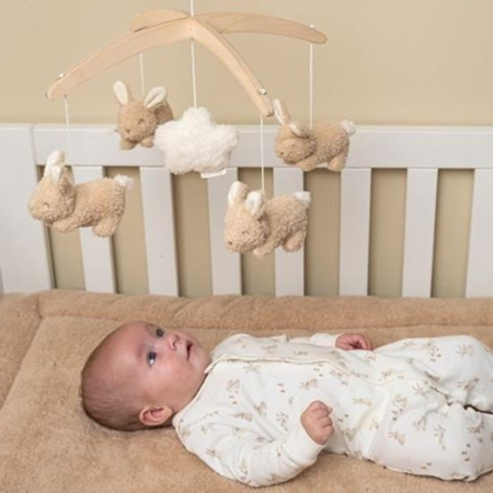 Slika za  Little Dutch® Glazbeni vrtuljak Baby Bunny