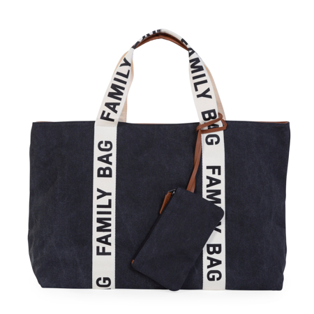 Slika za Childhome® Torba Family Bag Signature Canvas Black