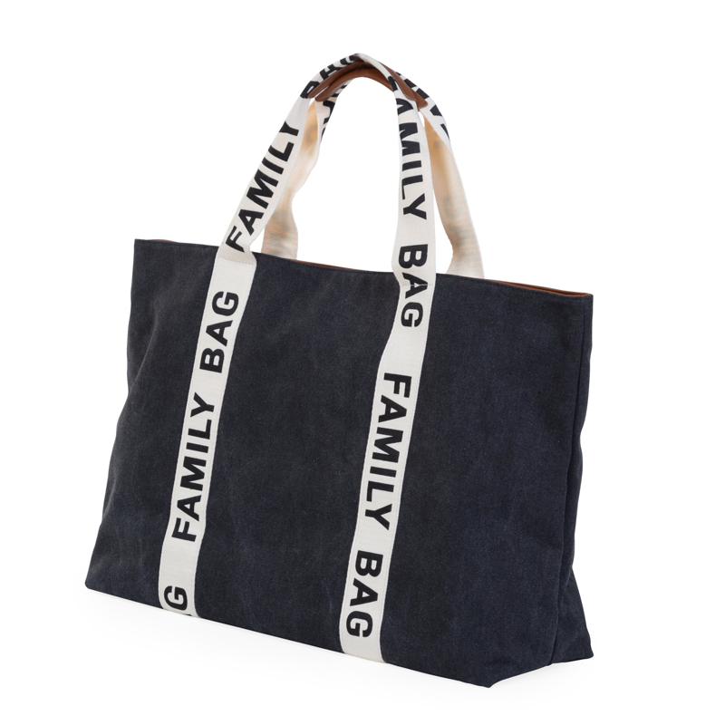 Slika za Childhome® Torba Family Bag Signature Canvas Black