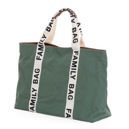 Childhome® Torba Family Bag Signature Canvas Green