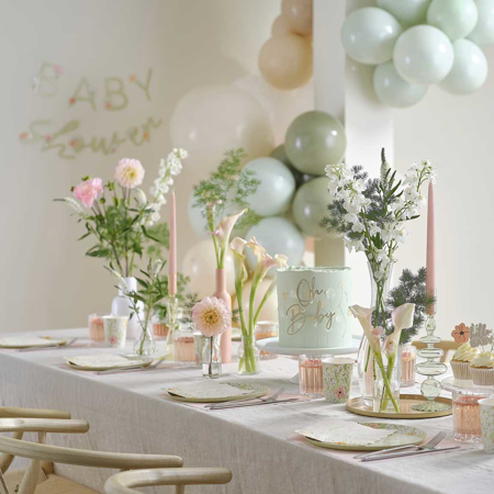 Slika za Ginger Ray® Ukrasi za kolačiće BABY Pressed Flower