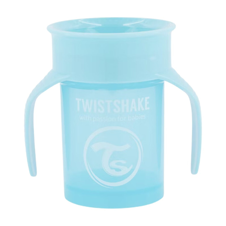 Twistshake® 360 Lonček za učenje pitja 230ml - Blue