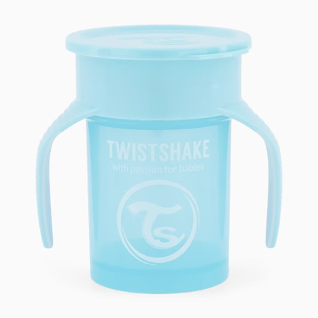 Twistshake® 360 Lonček za učenje pitja 230ml Blue