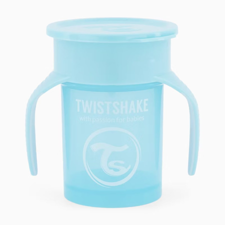 Twistshake® 360 Lonček za učenje pitja 230ml - Blue