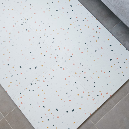 Evibell® Igralna podloga 120x180 Terrazzo Cream