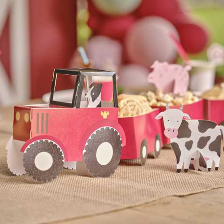 Ginger Ray® Stojalo za prigrizke Tractor and Trailer Farm Party