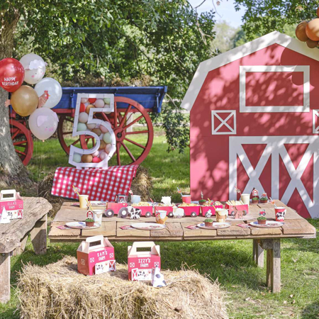 Ginger Ray® Stojalo za prigrizke Tractor and Trailer Farm Party