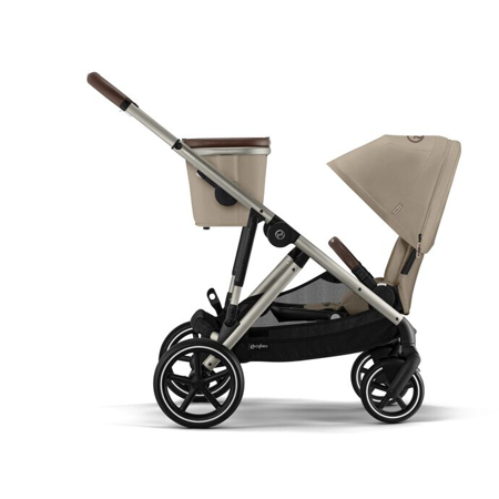 Cybex® Otroški voziček Gazelle™ S Almond Beige (Taupe Frame)