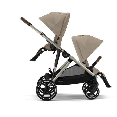 Cybex® Otroški voziček Gazelle™ S Almond Beige (Taupe Frame)