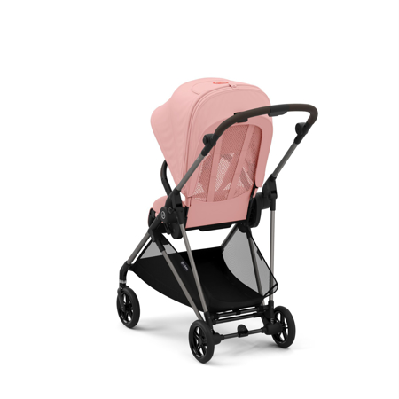 Cybex® Otroški voziček Melio™ (0-15 kg) Candy Pink (Taupe Frame)