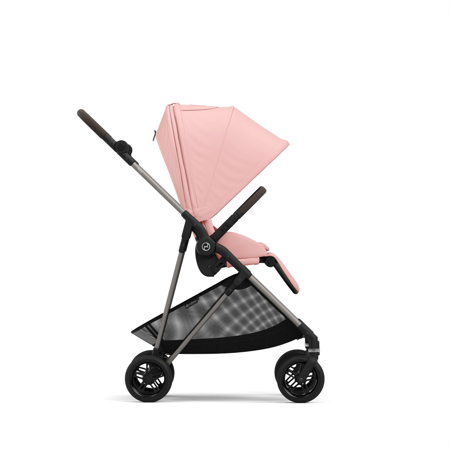 Cybex® Otroški voziček Melio™ (0-15 kg) Candy Pink (Taupe Frame)