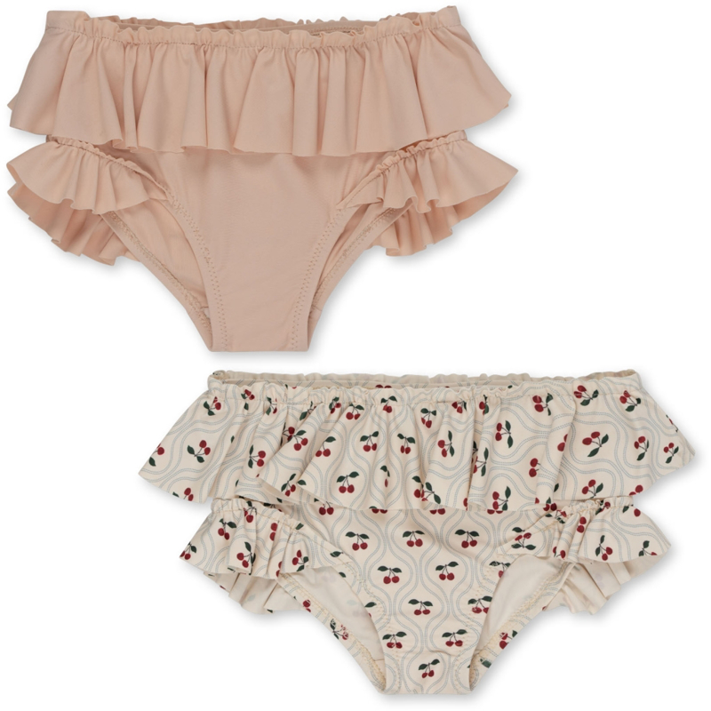 Picture of Konges Sløjd® Manuc 2 pack Bikini Pants Cherry Motif