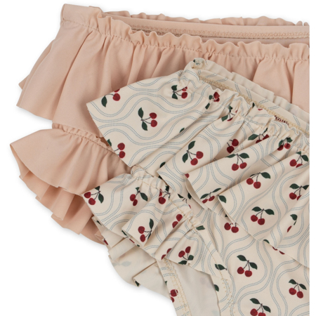 Picture of Konges Sløjd® Manuc 2 pack Bikini Pants Cherry Motif