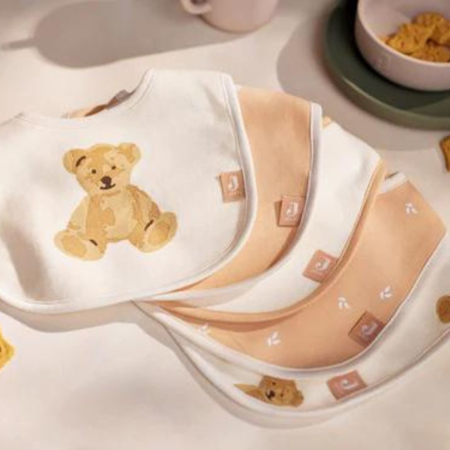 Slika za Jollein® Set podbradnjaci Teddy Bear Harvest  5 kosov