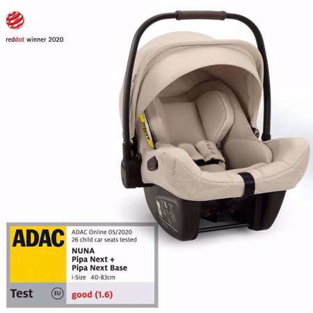 Slika za Nuna® Dječja autosjedalica Pipa™ Next i-Size 0+ (40-83 cm) Biscotti
