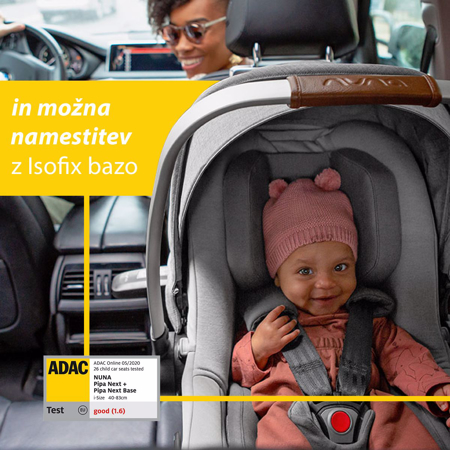 Picture of Nuna® Car Seat Pipa™ Next i-Size 0+ (40-83 cm) Caviar