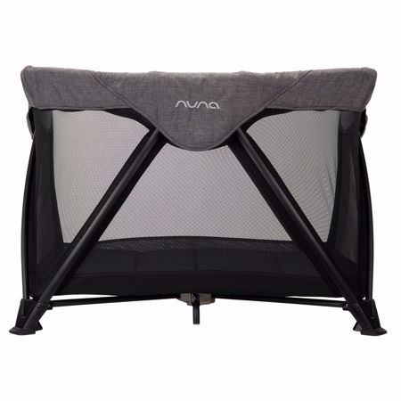 Nuna® Prenosna posteljica Sena™ Aire + rjuha Charcoal