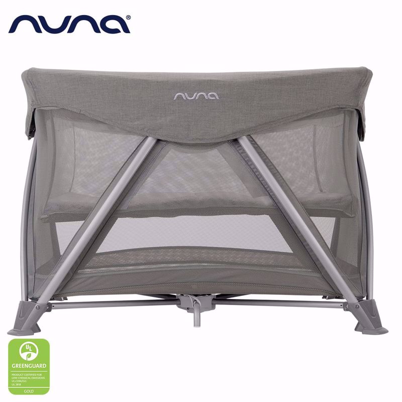 Nuna® Prenosna posteljica Sena™ Aire + rjuha Frost
