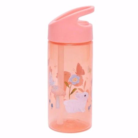 Slika Petit Monkey® Steklenička s slamico Bunny Melba Pink