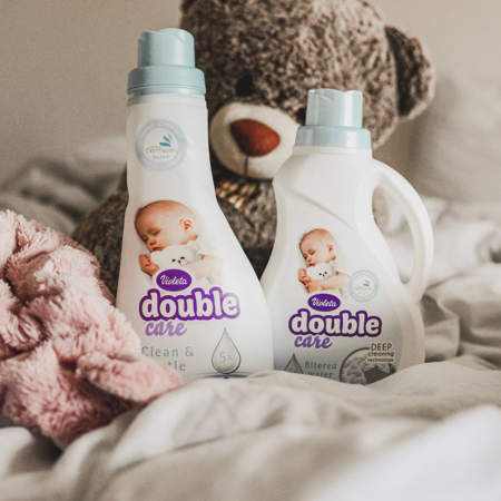 Violeta® Double Care Baby Mehčalec za perilo 900ml