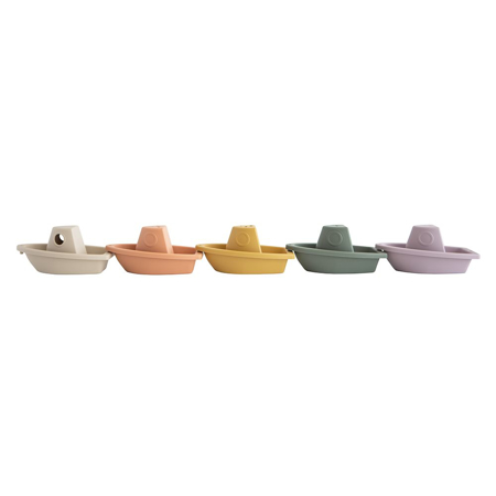 Picture of Mushie® Bath Boats Rustic