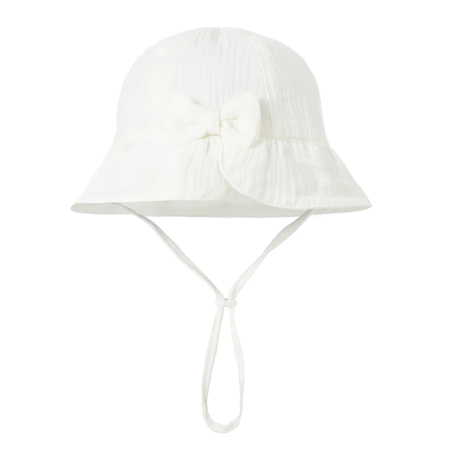 Poletni bombažni klobuček (43-49 cm) White