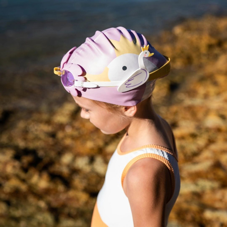Picture of SunnyLife® Kids Swimming cap Princess Swan (3-9Y)