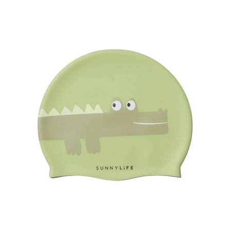 Slika SunnyLife® Otroška plavalna kapa Cookie the Croc (3-9L)