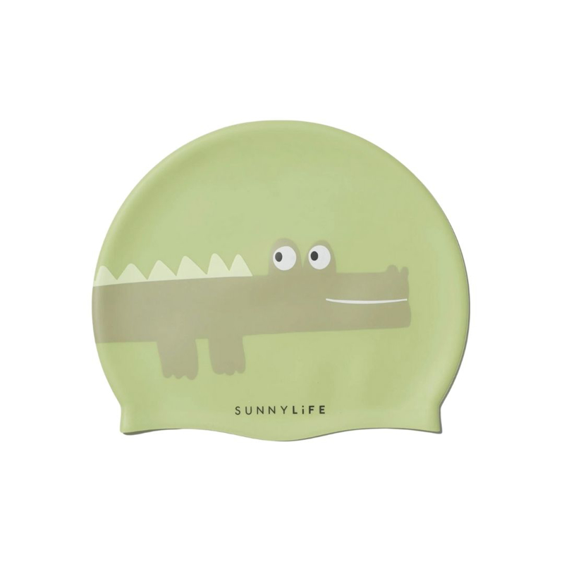 SunnyLife® Otroška plavalna kapa Cookie the Croc (3-9L)