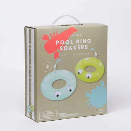 Slika za SunnyLife® Sonny the Sea Creature Water Gun Ring 2pc