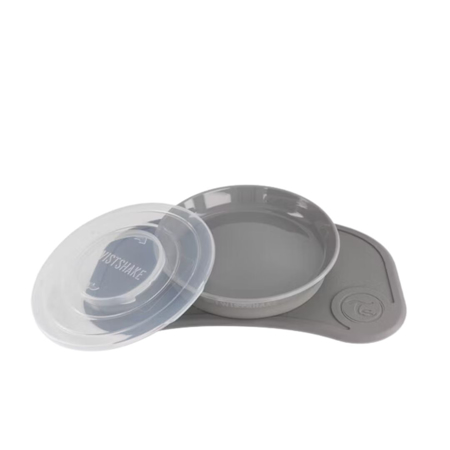 Slika za  Twistshake® Podloga s tanjuričem Click Mini Pastel Grey