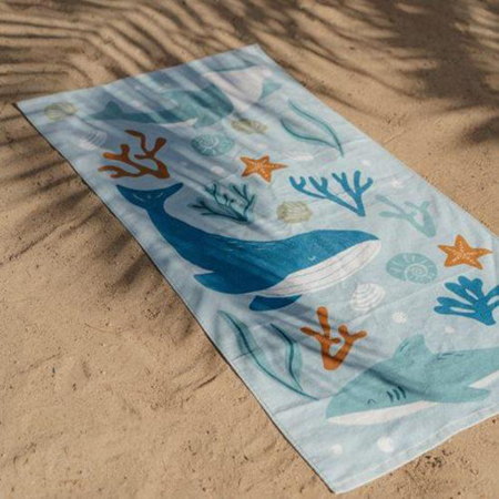 Little Dutch® Brisača za plažo Ocean Dreams Blue