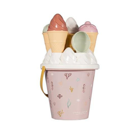 Little Dutch® Set za na plažo Ice Cream Ocean Dreams Pink