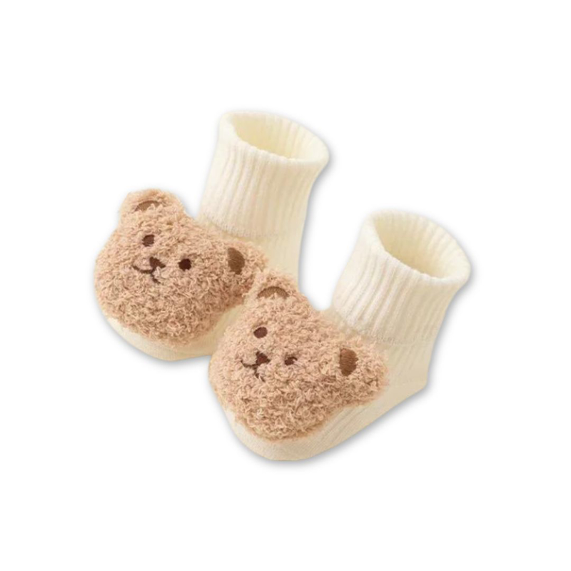 Slika za Petite Anna® Dječje pamučne čarape Teddy (6-12m) White