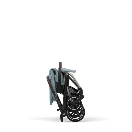 Cybex® Otroški voziček Eezy S Twist+2 Stormy Blue (Taupe Frame)
