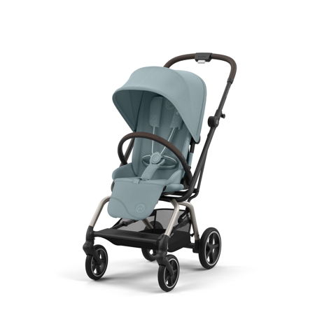 Cybex® Otroški voziček Eezy S Twist+2 Stormy Blue (Taupe Frame)