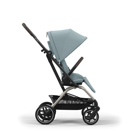 Cybex® Otroški voziček Eezy S Twist+2 Stormy Blue (Taupe Frame)