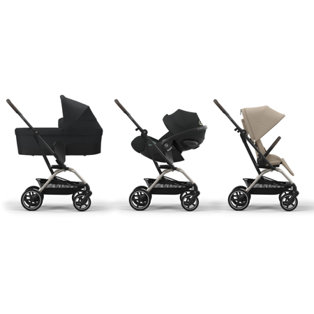 Slika za Cybex® Dječja kolica Eezy S Twist+2 Almond Beige (Taupe Frame)