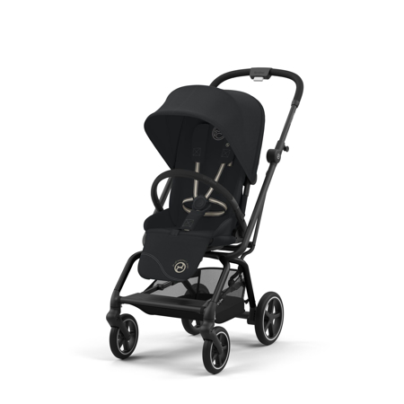 Cybex® Otroški voziček Eezy S Twist+2 Magic Black (Black Frame)