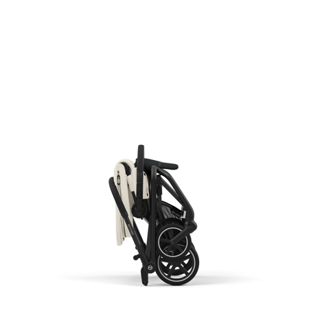 Cybex® Otroški voziček Eezy S Twist+2 Canvas White (Black Frame)