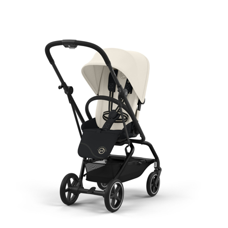 Slika Cybex® Otroški voziček Eezy S Twist+2 Canvas White (Black Frame)