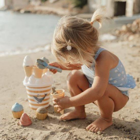 Picture of Little Dutch® Beach Set Ice Cream Ocean Dreams Blue
